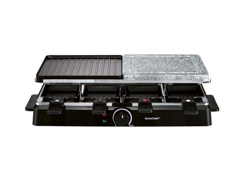 Gehe zu Vollbildansicht: SILVERCREST® KITCHEN TOOLS Raclette-Grill, 1400 W, für 8 Personen - Bild 1