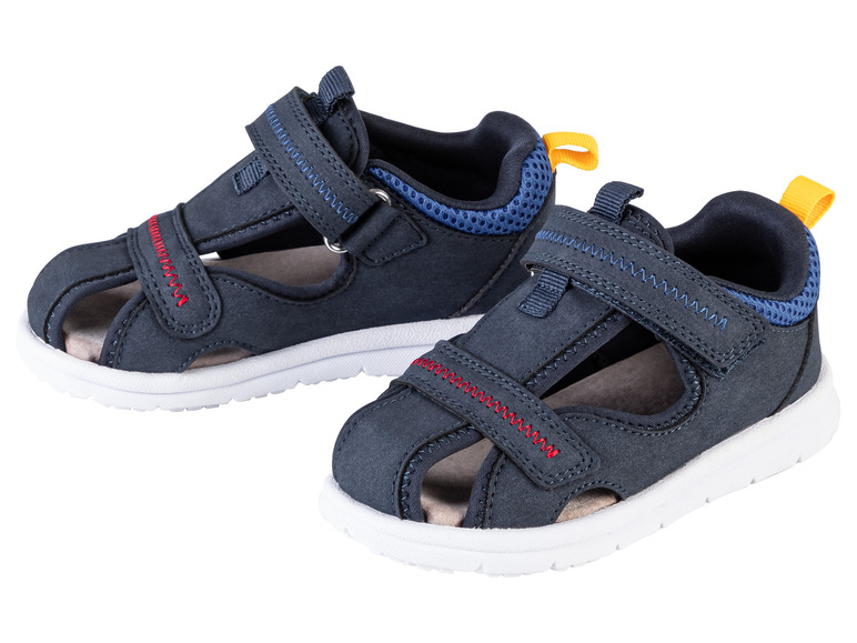 Gehe zu Vollbildansicht: lupilu® Kleinkinder Sandalen mit Lederdecksohle - Bild 2