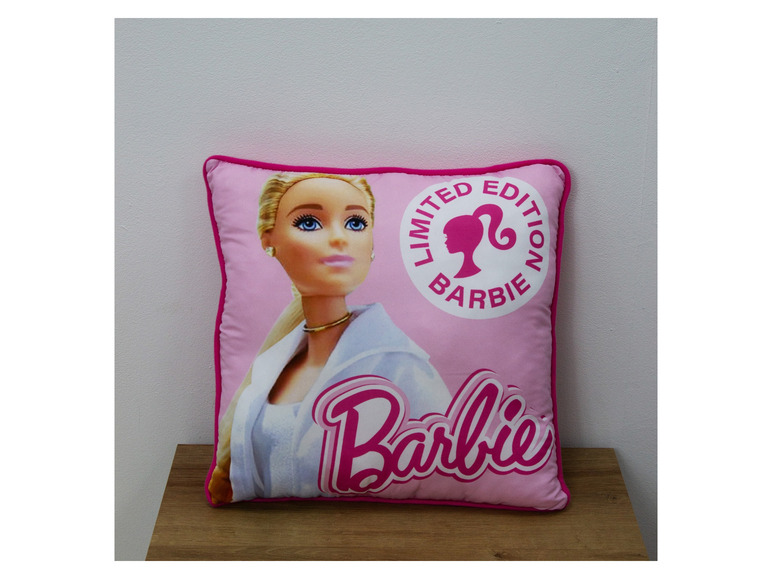 Gehe zu Vollbildansicht: Barbie Kinder Kuscheldecke mit Kissen, 100 x 150 cm - Bild 26