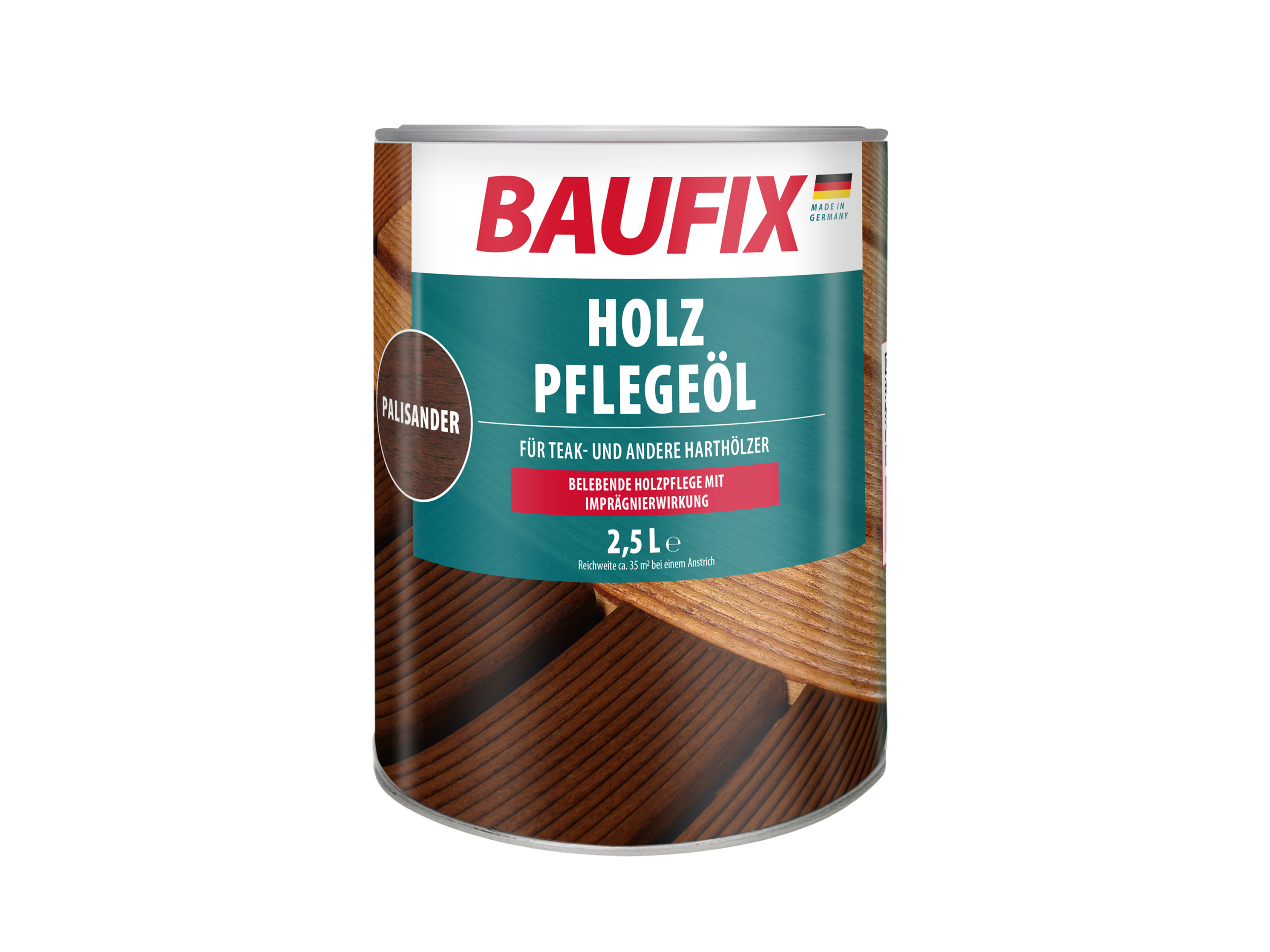 BAUFIX Holz-Pflegeöl 2,5 Liter (palisander seidenmatt)