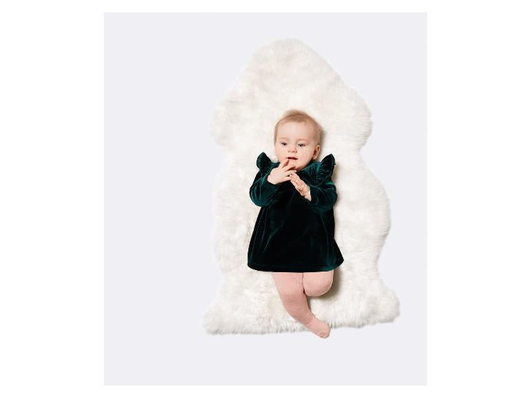 Gehe zu Vollbildansicht: lupilu® Baby Kleid, mit weicher Velours-Qualität - Bild 7