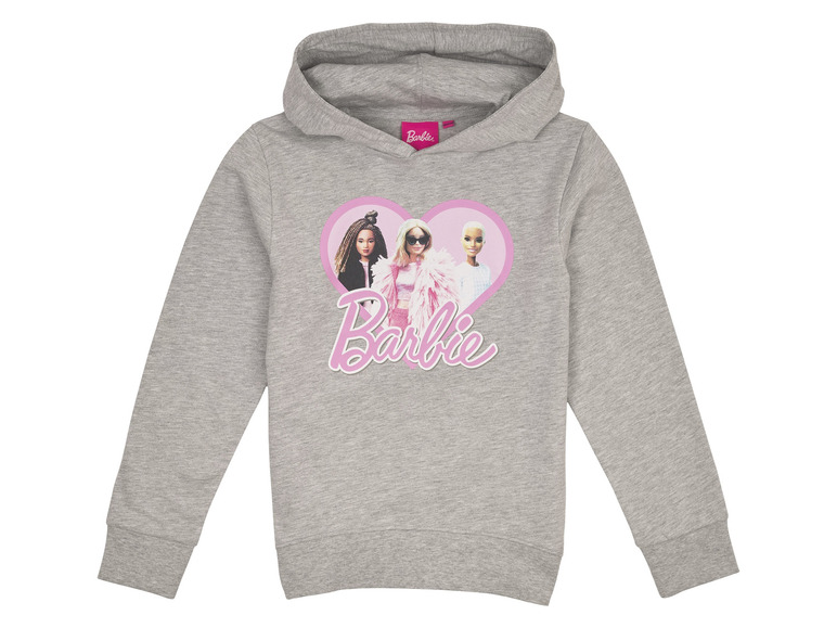 Gehe zu Vollbildansicht: Barbie Mädchen Kapuzenpullover mit Print - Bild 4