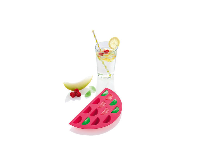 Gehe zu Vollbildansicht: ERNESTO® Eiswürfelform „Erdbeere“ \ „Ananas“ \ „Melone“ \ „Kaktus“, spülmaschinengeeignet - Bild 10