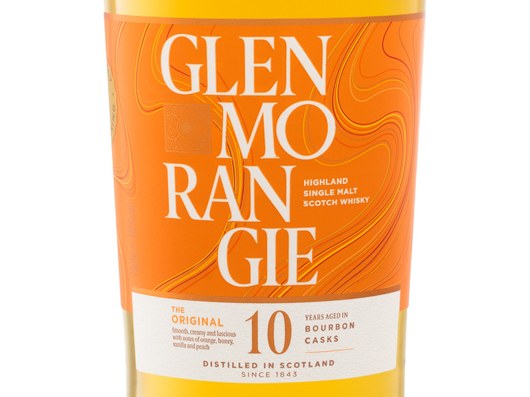 Highland Single Malt Scotch 10 Whisky Glenmorangie Jahre Vol Original 40%