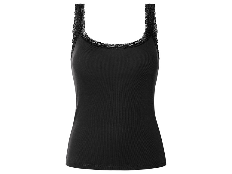 Gehe zu Vollbildansicht: esmara® Damen Tops, 3 Stück, in modischer Ripp-Qualität - Bild 5