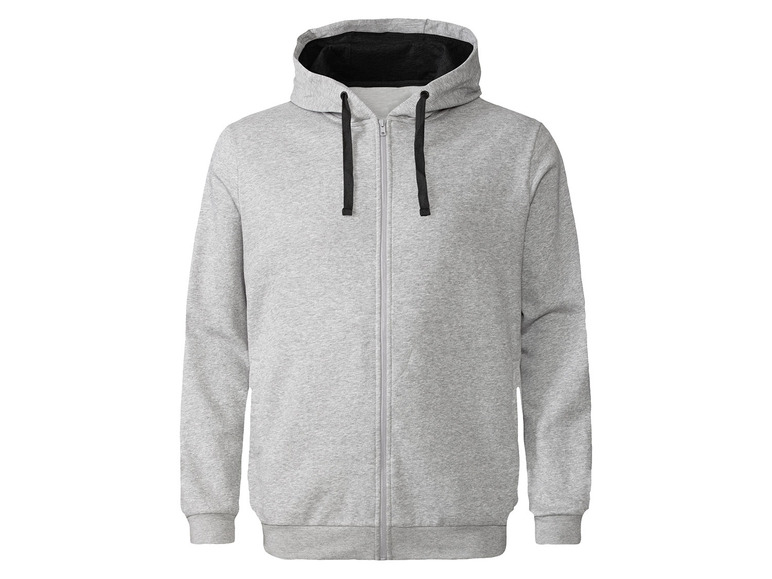 LIVERGY® Herren Sweatjacke mit Kapuze