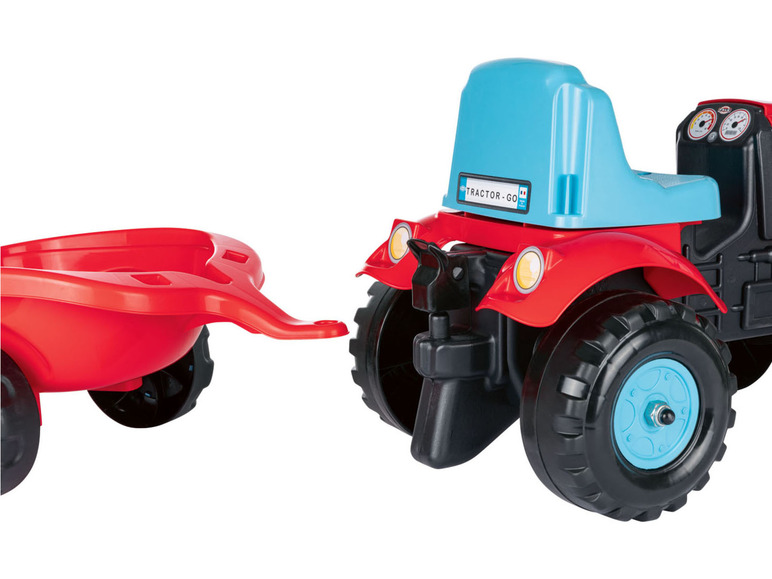 Falk Traktor Aufklebern Anhänger mit und Go