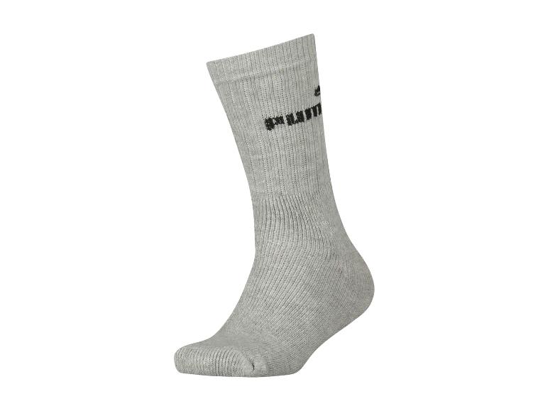 Gehe zu Vollbildansicht: Puma Herren Socken, 3 Paar, mit Logo - Bild 11