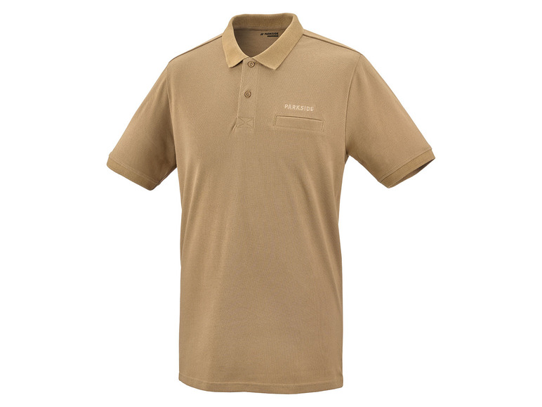 Gehe zu Vollbildansicht: PARKSIDE PERFORMANCE® Herren Poloshirt mit Baumwolle - Bild 2