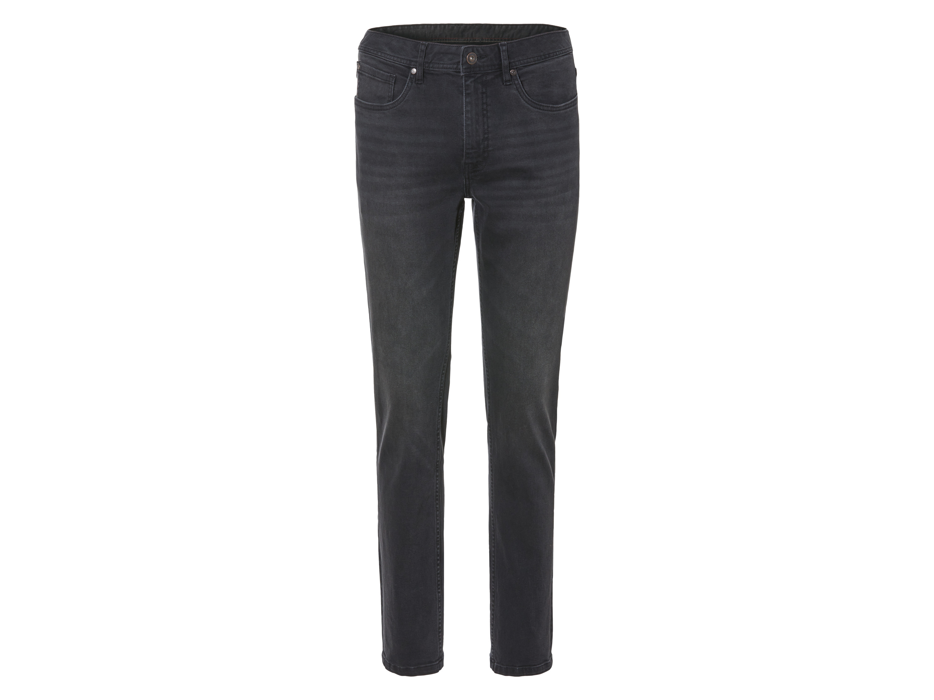 LIVERGY® Herren Jeans Slim Fit (48 (32/32), dunkelgrau) 48 (32/32)