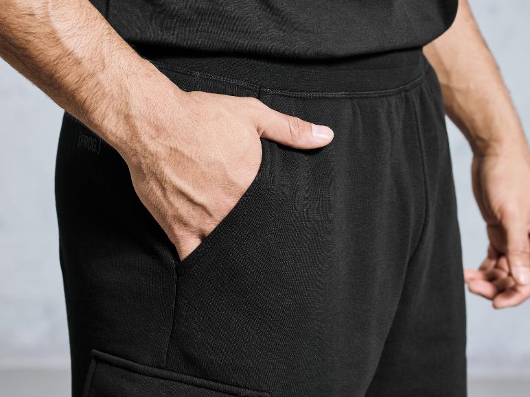 Gehe zu Vollbildansicht: CRIVIT Herren Sweatshorts mit angerauter Innenseite und HeiQ Mint - Bild 10