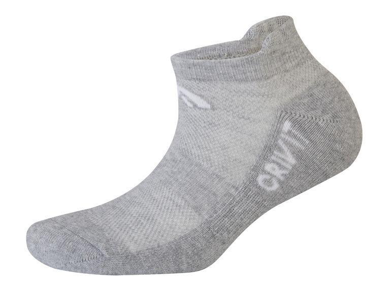 Gehe zu Vollbildansicht: CRIVIT Damen Sport-Sneakersocken, 3 Paar, hoher Baumwollanteil - Bild 8