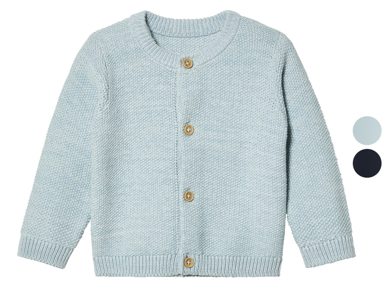 Gehe zu Vollbildansicht: lupilu® Baby Strickjacke aus reiner Bio-Baumwolle - Bild 1