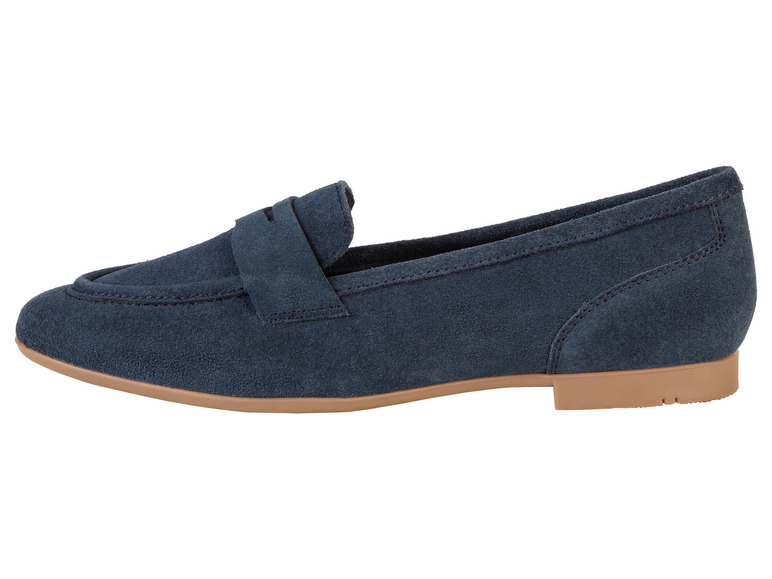 Gehe zu Vollbildansicht: esmara® Damen Leder-Slipper mit Textilfutter - Bild 6