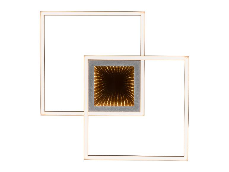 Gehe zu Vollbildansicht: LIVARNO home LED-Deckenleuchte »Infinity Mirror«, mit faszinierendem 3D-Tiefeneffekt - Bild 4