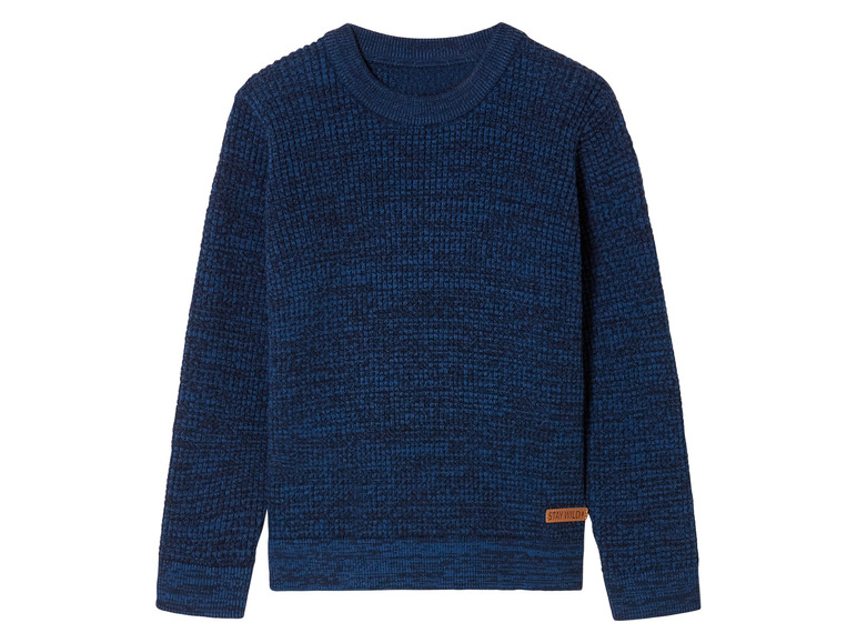 Gehe zu Vollbildansicht: lupilu® Kinder-Strickpullover, mit Strukturmuster - Bild 2