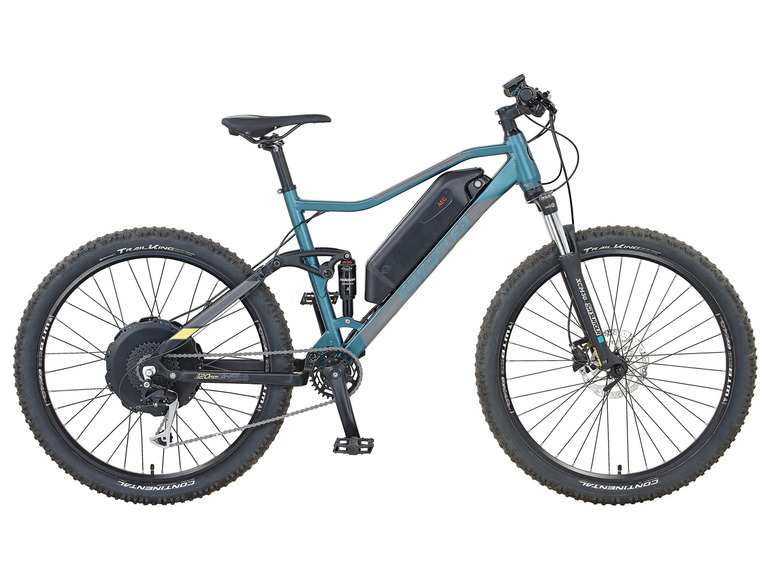 Gehe zu Vollbildansicht: Prophete E-Bike Mountainbike »Alu-Full Suspension MTB 650B«, 27,5 Zoll - Bild 2