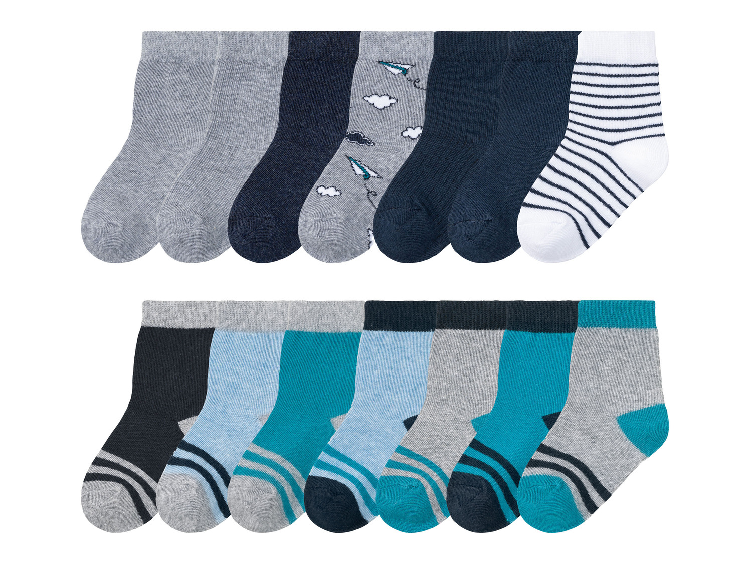 lupilu® Kinder Socken, 7 Paar, | LIDL mit Bio-Baumwolle