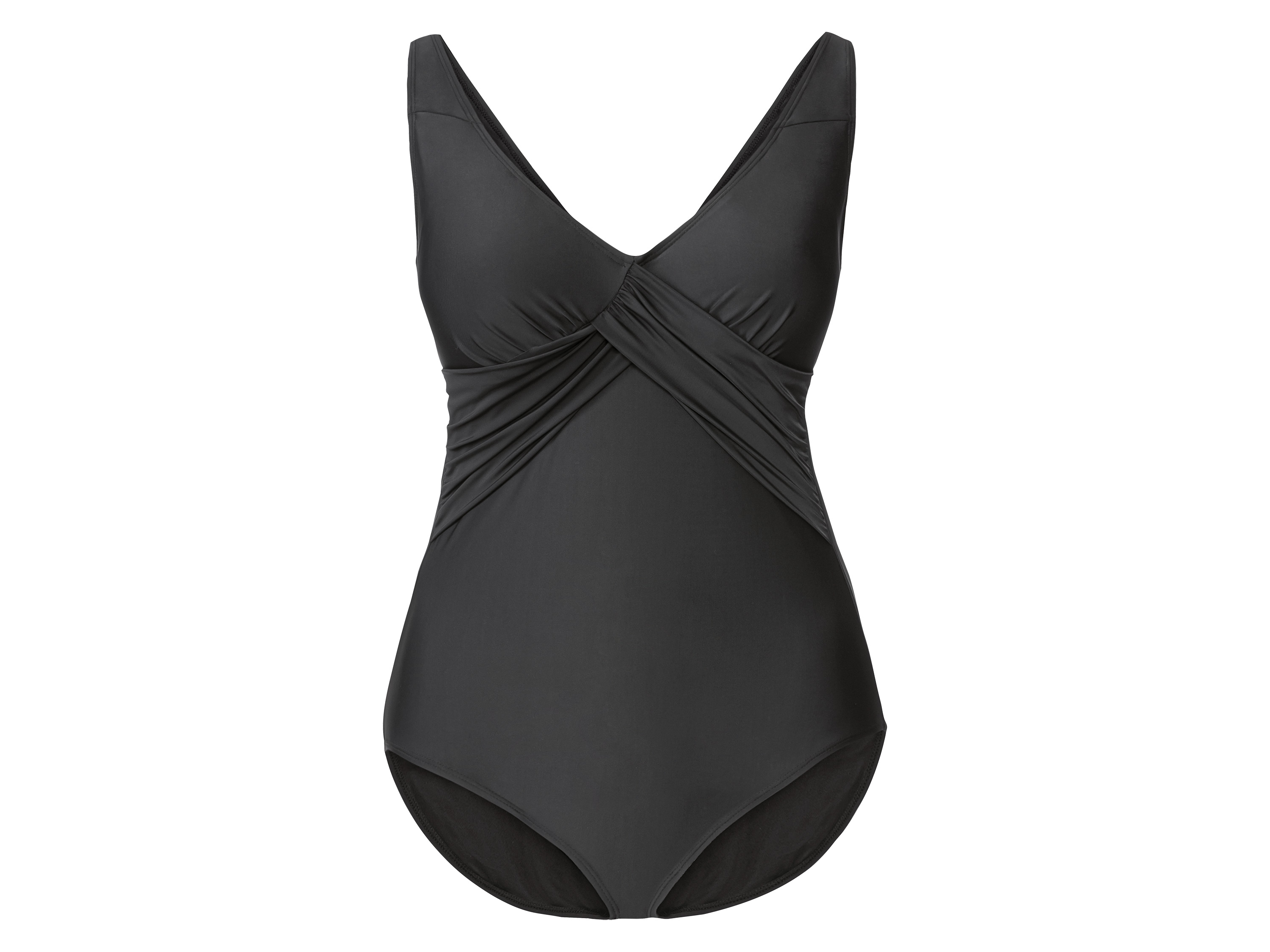 esmara® Damen Badeanzug / Tankini (Badeanzug, schwarz, 48) 48