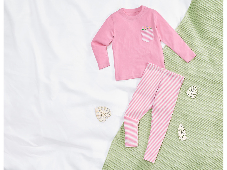 Gehe zu Vollbildansicht: lupilu® Kleinkinder Pyjama, lang, mit Bio-Baumwolle - Bild 7