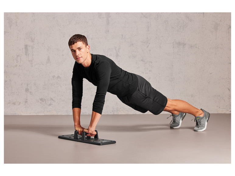 Gehe zu Vollbildansicht: CRIVIT Push-up-Board / Fitnessroller, mit ergonomischen Griffen - Bild 4