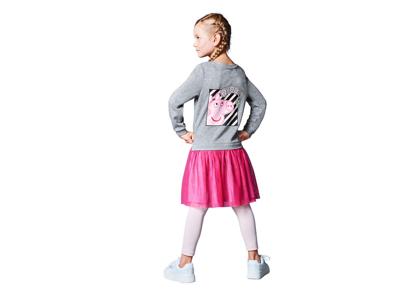 Gehe zu Vollbildansicht: Kleinkinder/Kinder Sweatkleid mit Tüllrock - Bild 11