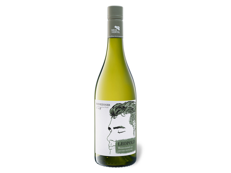 Weinkenner by Pfaffl Leopold Grüner Veltliner Weinviertel DAC trocken, Weißwein 2023