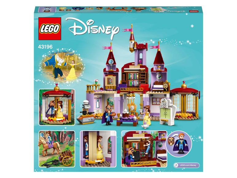 Gehe zu Vollbildansicht: LEGO® Disney Princess™ 43196 »Belles Schloss« - Bild 9