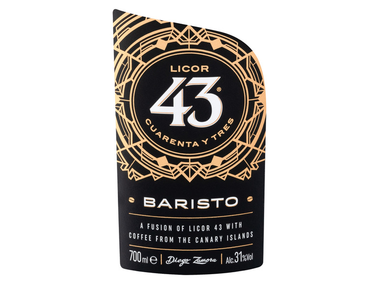 Baristo Vol 43 31% Licor