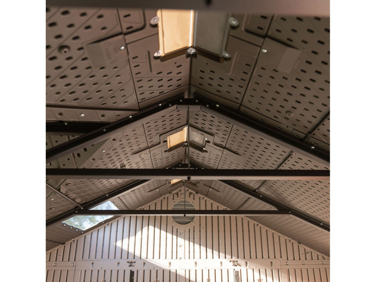 Dach- Lifetime Stahl/Kunststoff, Gerätehaus und »Sky«, Seitenfenster