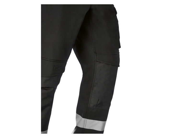 Gehe zu Vollbildansicht: PARKSIDE PERFORMANCE® Herren Softshell-Warnschutzhose \ Softshell-Arbeitshose - Bild 9