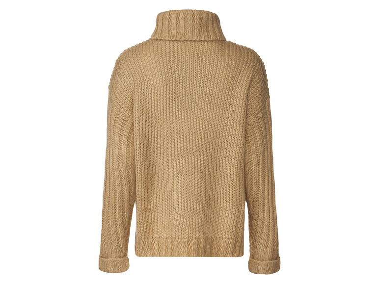 Gehe zu Vollbildansicht: esmara® Damen Rollkragenpullover aus Grobstrick - Bild 4