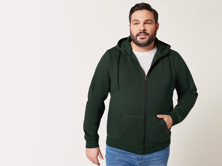 Gehe zu Vollbildansicht: LIVERGY® Herren Sweatjacke mit Kängurutaschen - Bild 3