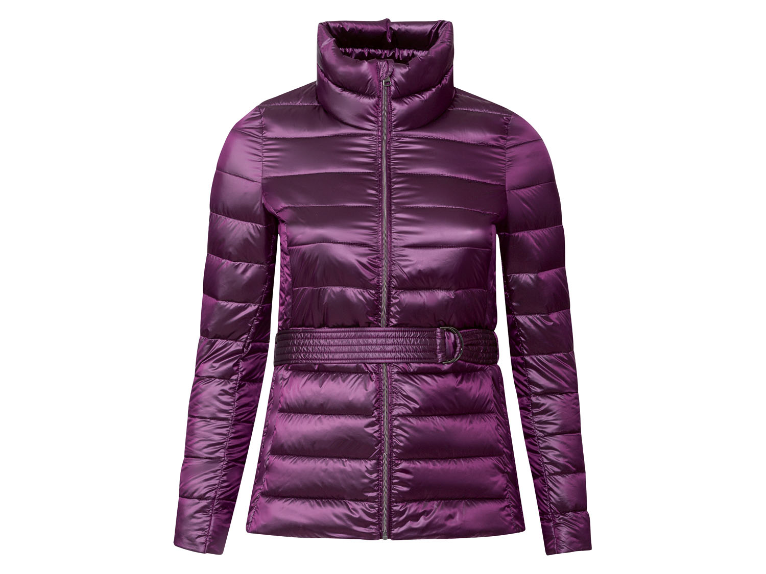 esmara® Damen Jacke mit Gürtel (lila, XS(32/34)) XS(32/34)