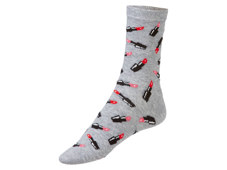 Gehe zu Vollbildansicht: esmara® Damen Socken mit Bio-Baumwolle, 3 Paar - Bild 6