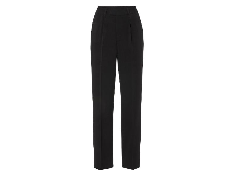 Gehe zu Vollbildansicht: esmara® Damen Wide-Leg-Hose, mit Bügelfalte - Bild 5