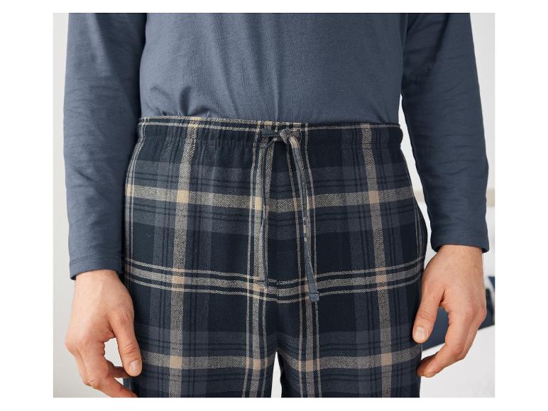 Gehe zu Vollbildansicht: LIVERGY® Herren Pyjama aus weicher, wärmender Flanell-Qualität - Bild 6