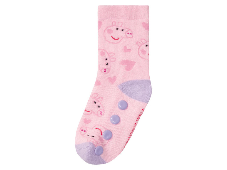 Gehe zu Vollbildansicht: Kinder / Kleinkinder Mädchen Socken, 2 Paar, mit ABS-Noppen - Bild 10