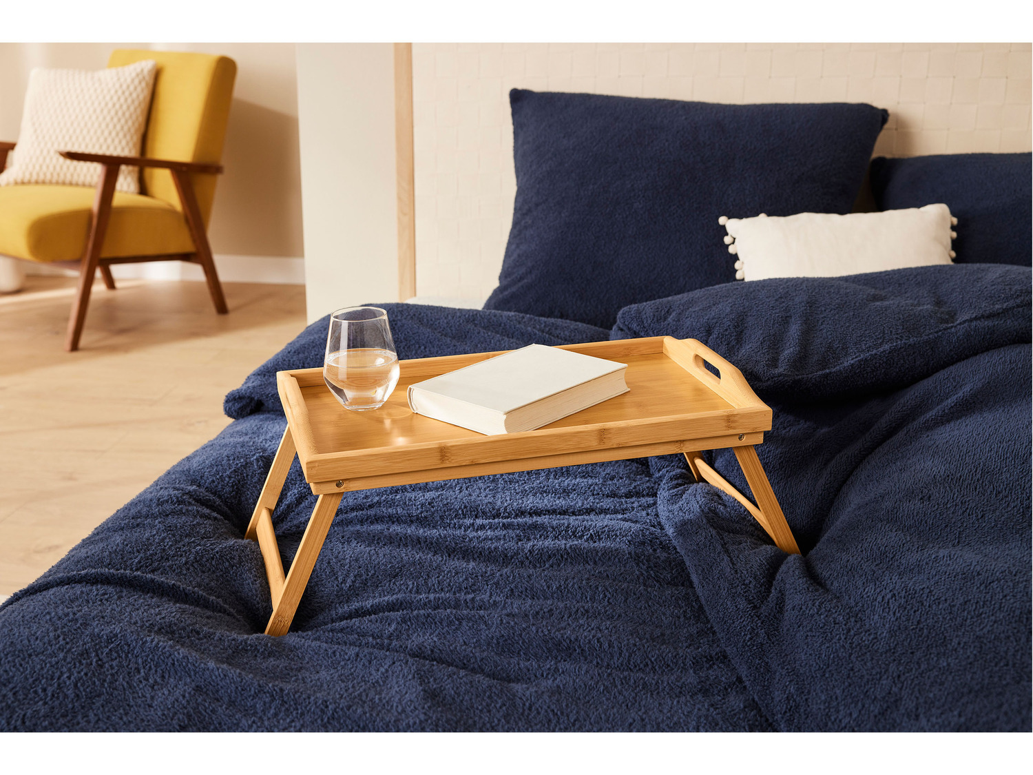 LIVARNO home Bett-Tablett, aus Bambus LIDL 