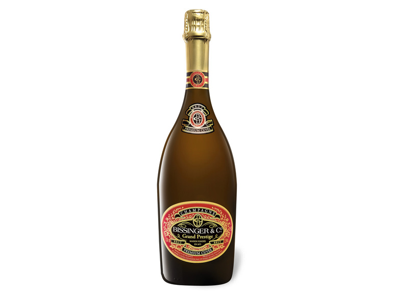 Premium Cuvée Bissinger brut, Champagner Grand Prestige