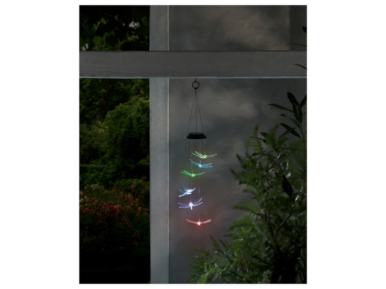 Gehe zu Vollbildansicht: LIVARNO home Solar Windspiel, mit 6 langlebigen LEDs - Bild 9