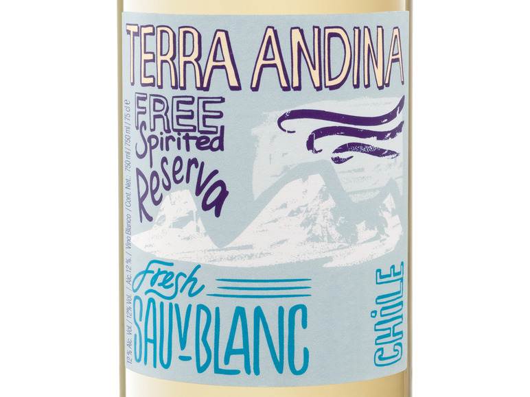 Sauvignon Weißwein Andina Blanc trocken, Chile Valle Central Terra 2022