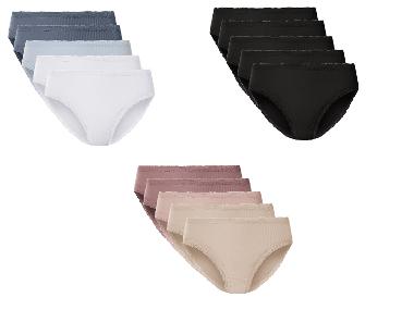 esmara® Damen Slips, 5 Stück, mit eleganter Spitze