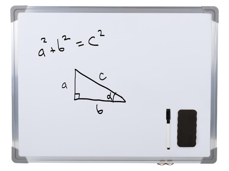 Gehe zu Vollbildansicht: crelando® Magnet- und Whiteboard, inkl. magnetischem Trockenschwamm und Whiteboardmarker - Bild 2