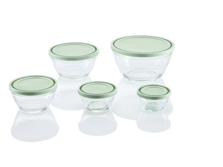 Gehe zu Vollbildansicht: LIVARNO home Glasschüssel-Set, 5 Stück - Bild 10