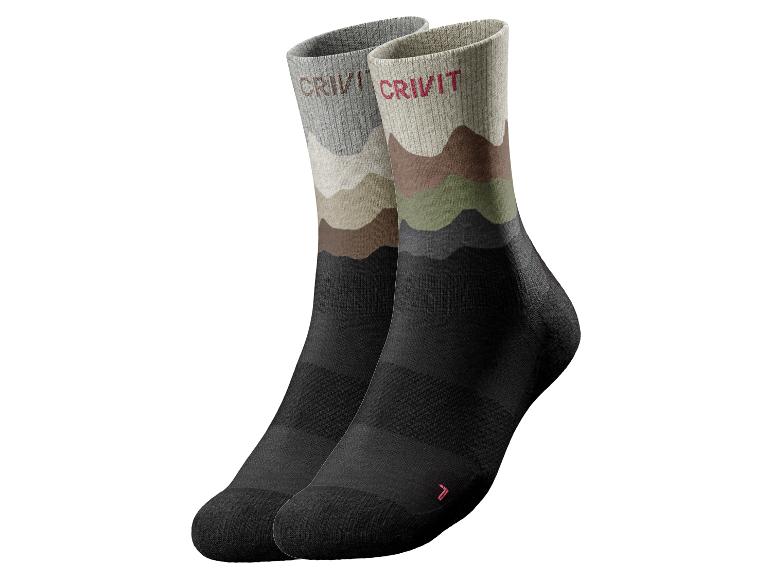 Gehe zu Vollbildansicht: CRIVIT Damen Outdoorsocken, 2 Paar, optimale Passform - Bild 2