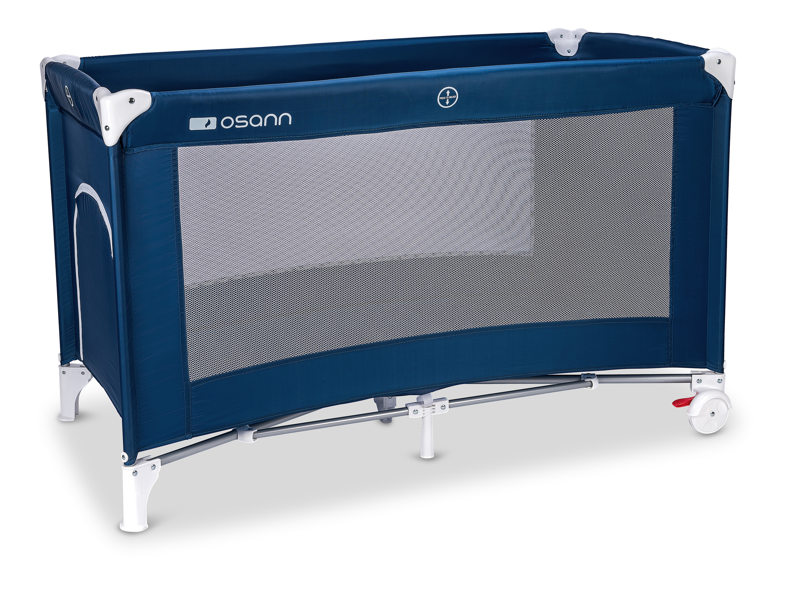 Osann Kinderreisebett »Travel«, royal blau, L 125 x B 65 cm