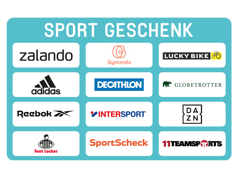 Wunschgutschein Sport - 25€ Code Digital