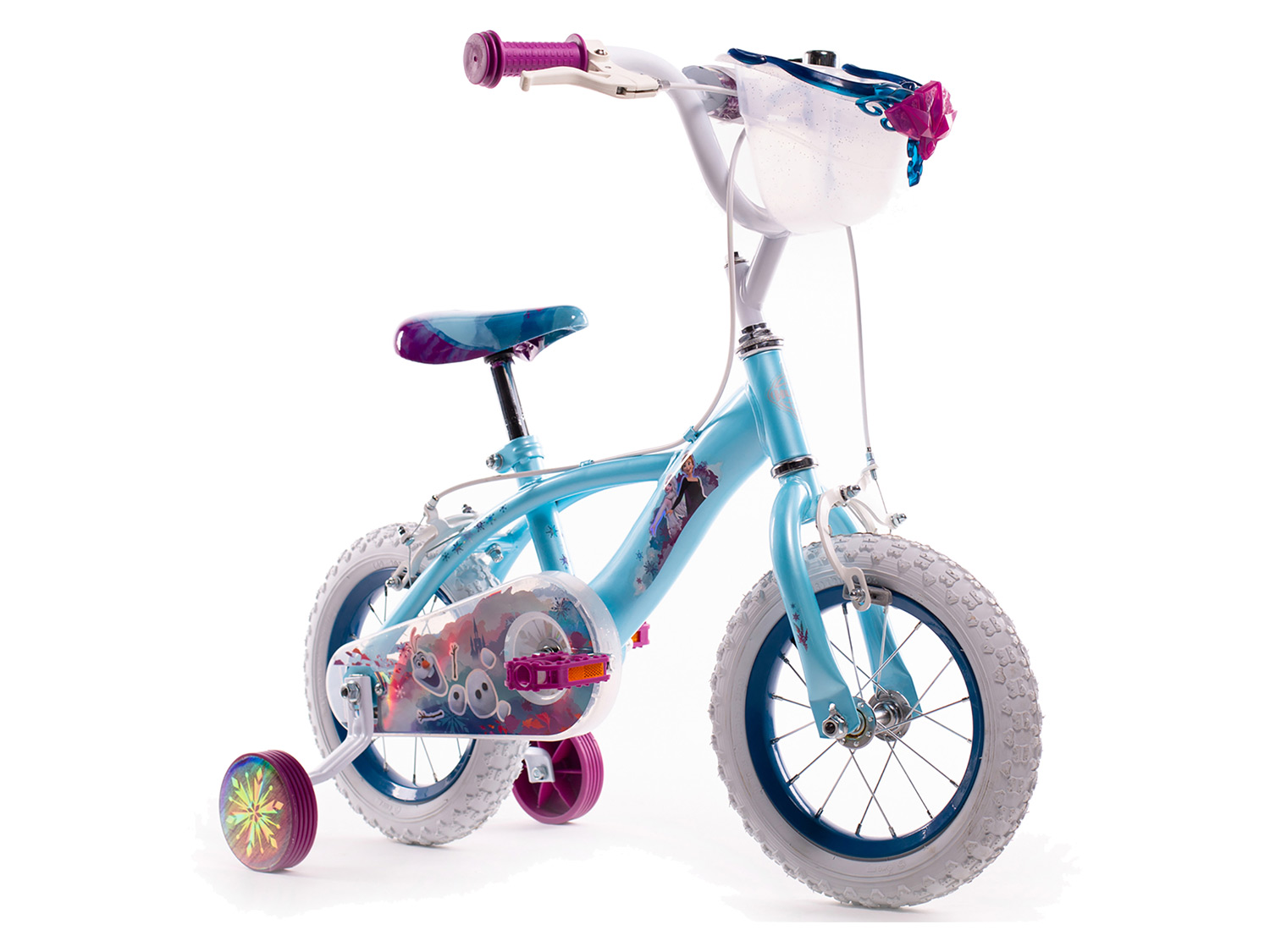 Huffy Kinderfahrrad 12 Zoll (Frozen, blau)