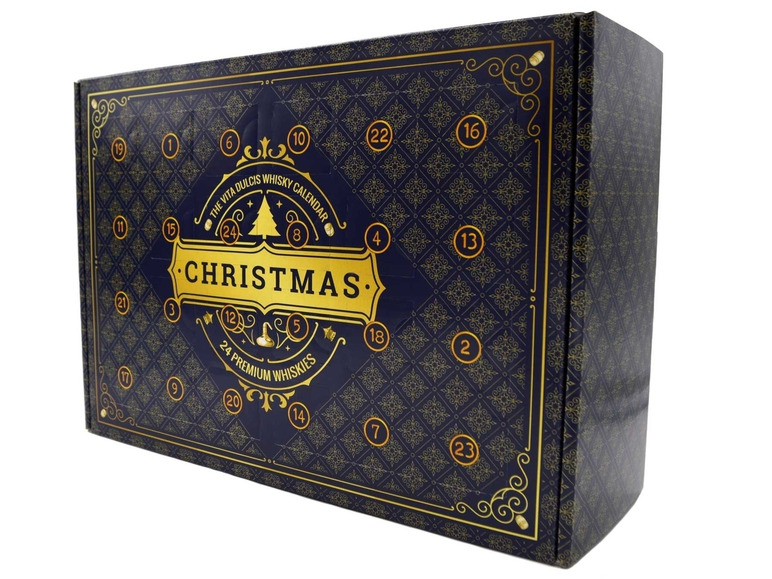 Gehe zu Vollbildansicht: Vita Dulcis Whisky Adventskalender Deluxe - Edition 6, 24 x 0,02l, 40 - 55,4% Vol - Bild 1